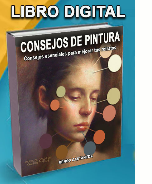 Portada del E-Book de pintura de retratos